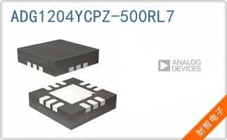 ADG1204YCPZ-500RL7
