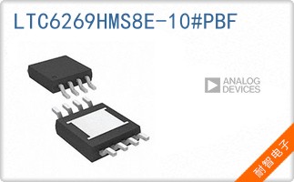 LTC6269HMS8E-10#PBF