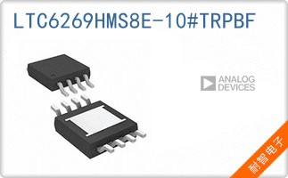 LTC6269HMS8E-10#TRPBF