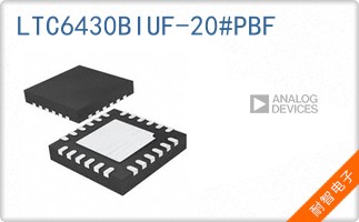 LTC6430BIUF-20#PBF