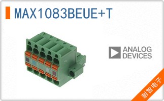 MAX1083BEUE+T