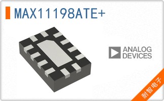 MAX11198ATE+