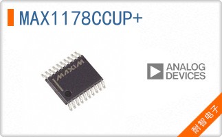 MAX1178CCUP+