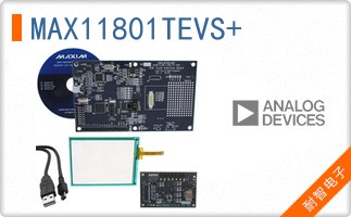 MAX11801TEVS+