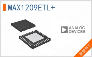 MAX1209ETL+