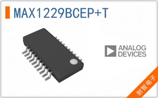 MAX1229BCEP+T