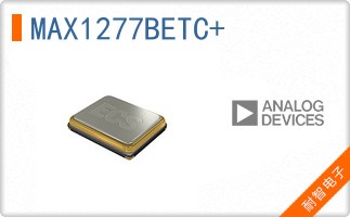 MAX1277BETC+