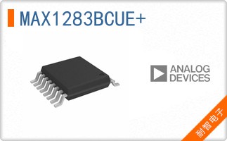 MAX1283BCUE+
