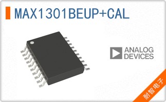 MAX1301BEUP+CAL
