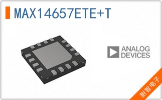MAX14657ETE+T