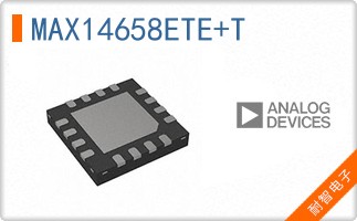 MAX14658ETE+T