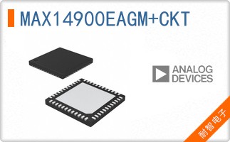 MAX14900EAGM+CKT