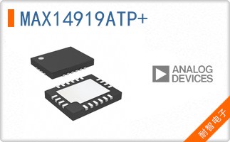 MAX14919ATP+