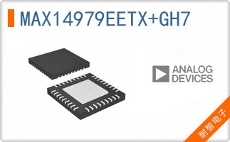 MAX14979EETX+GH7
