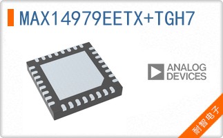 MAX14979EETX+TGH7