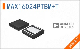 MAX16024PTBM+T