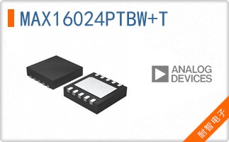 MAX16024PTBW+T