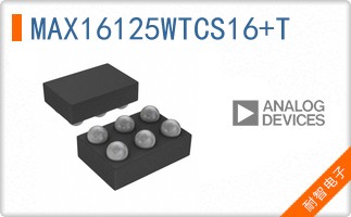 MAX16125WTCS16+T