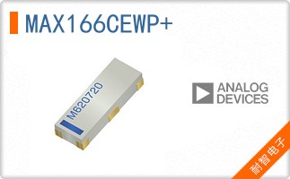 MAX166CEWP+