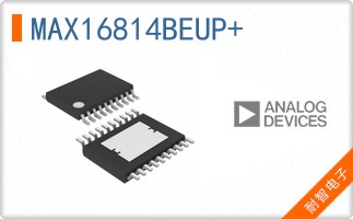 MAX16814BEUP+