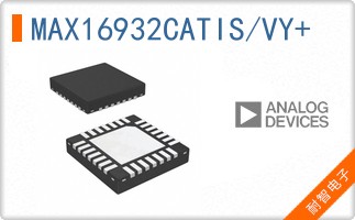 MAX16932CATIS/VY+