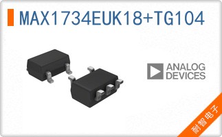 MAX1734EUK18+TG104
