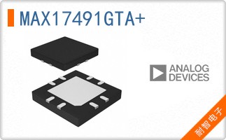 MAX17491GTA+