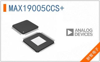 MAX19005CCS+