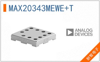 MAX20343MEWE+T