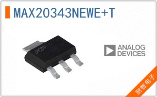 MAX20343NEWE+T