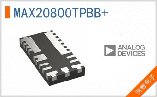 MAX20800TPBB+