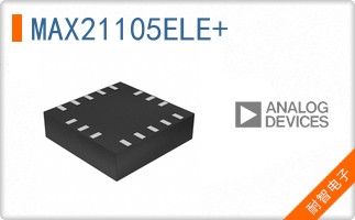 MAX21105ELE+