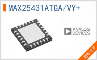 MAX25431ATGA/VY+