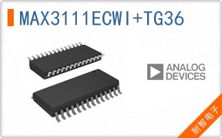 MAX3111ECWI+TG36