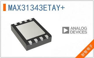 MAX31343ETAY+