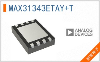 MAX31343ETAY+T