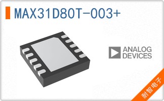 MAX31D80T-003+