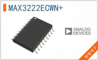 MAX3222ECWN+