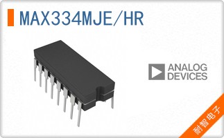 MAX334MJE/HR