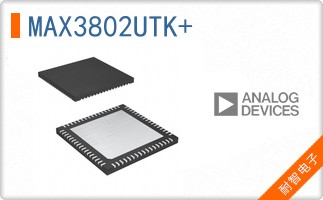MAX3802UTK+