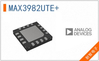 MAX3982UTE+