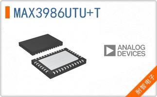 MAX3986UTU+T