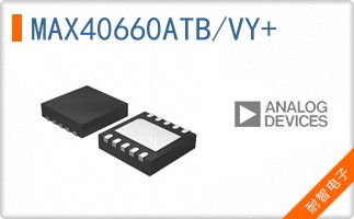MAX40660ATB/VY+