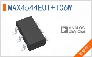MAX4544EUT+TC6W