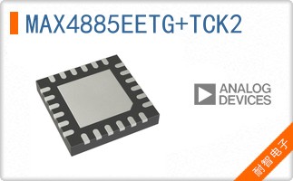 MAX4885EETG+TCK2
