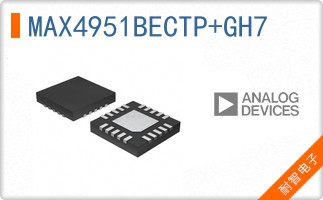 MAX4951BECTP+GH7