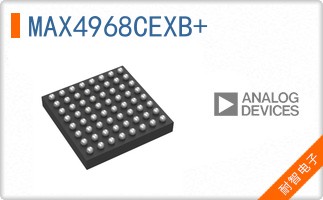 MAX4968CEXB+