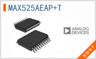 MAX525AEAP+T