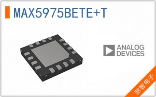 MAX5975BETE+T