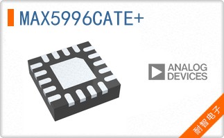 MAX5996CATE+